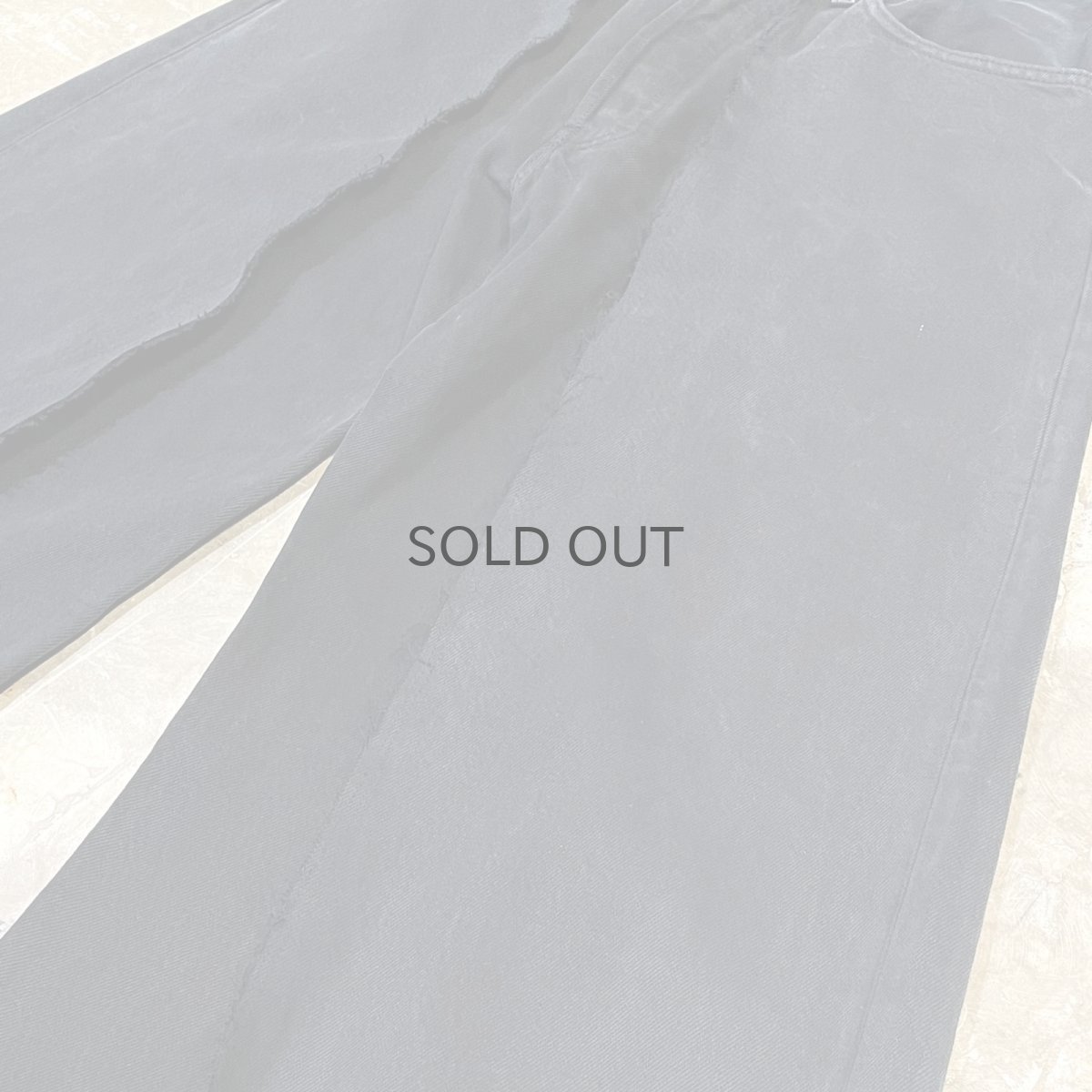 画像4: 【Wiz&Witch】"UNITED" TWINS WIDE DENIM PANTS / W31 (4)