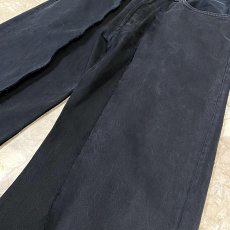 画像4: 【Wiz&Witch】"UNITED" TWINS WIDE DENIM PANTS / W31 (4)