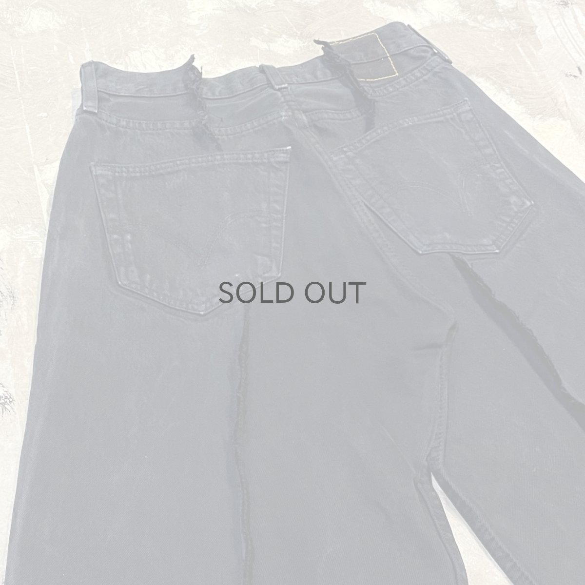 画像9: 【Wiz&Witch】"UNITED" TWINS WIDE DENIM PANTS / W31 (9)