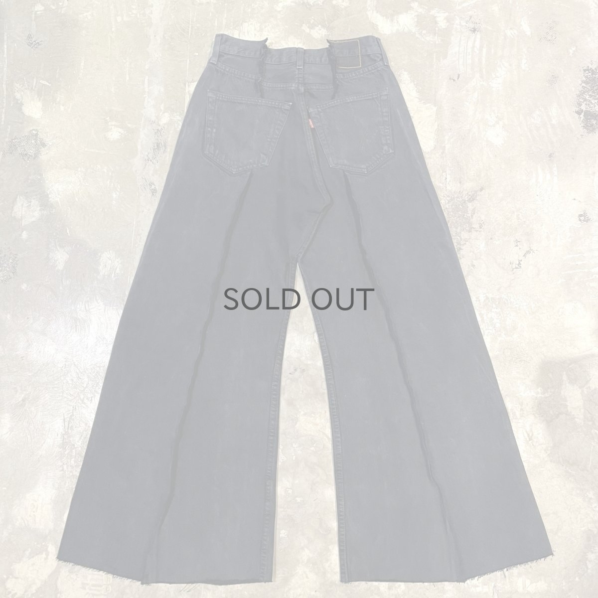 画像2: 【Wiz&Witch】"UNITED" TWINS WIDE DENIM PANTS / W31 (2)