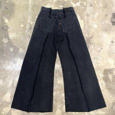 画像2: 【Wiz&Witch】"UNITED" TWINS WIDE DENIM PANTS / W31 (2)
