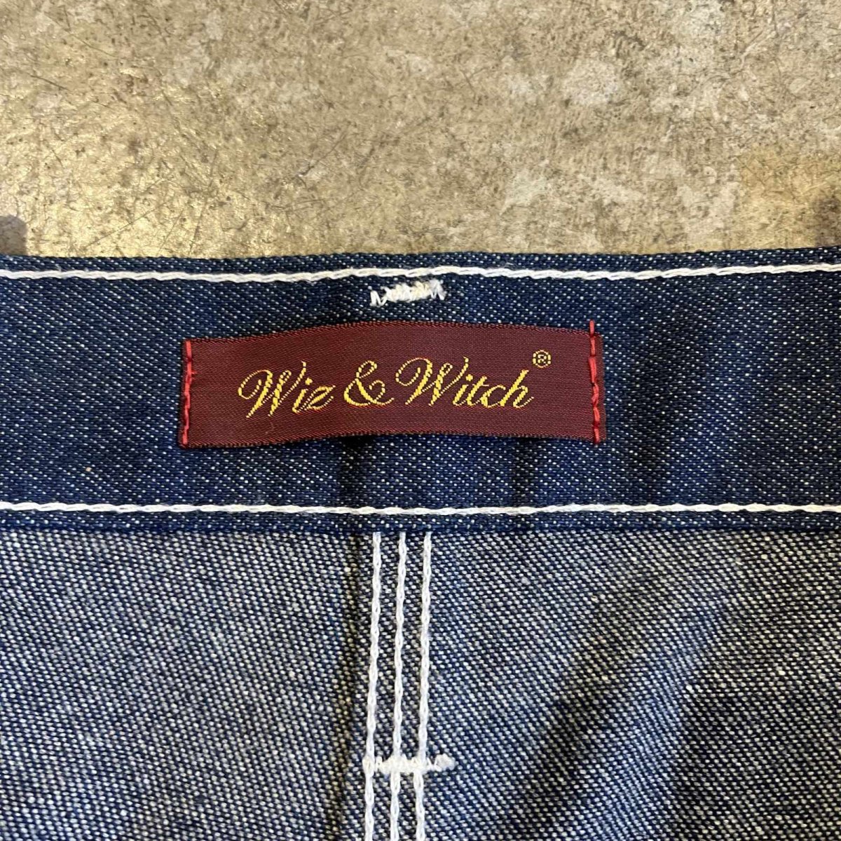 画像10: 【Wiz&Witch】"UNITED" TWO FACE VELOUR DENIM PANTS / OS (10)