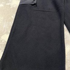 画像7: 【WONDERGROUND】FLEECE×NYLON CARGO STYLE WIDE PANTS / OS (7)