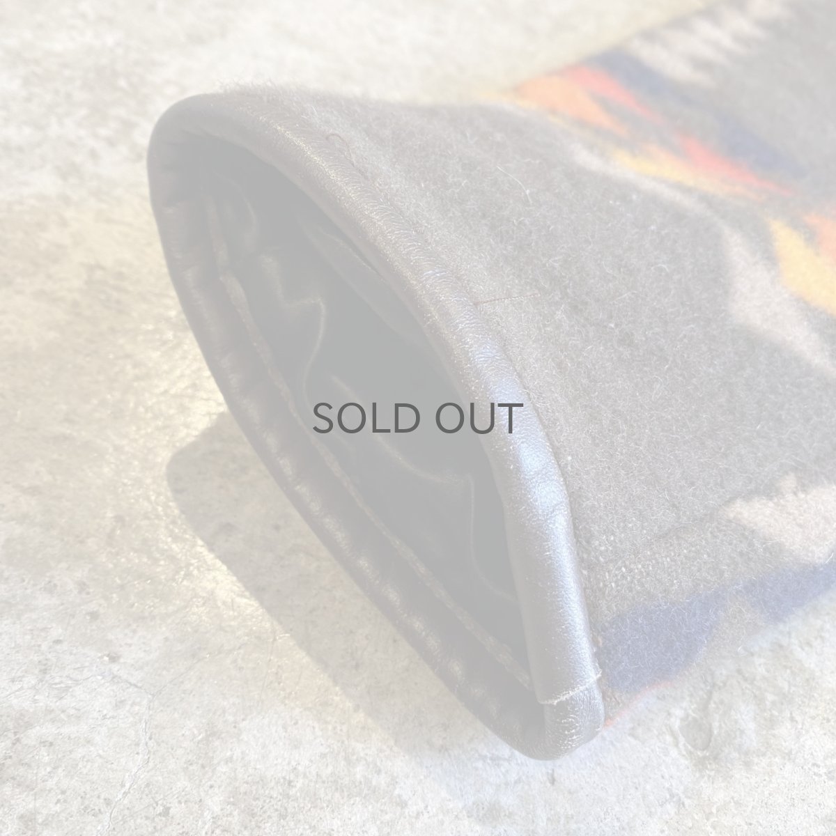 画像8: NATIVE PATTERN STAND COLLAR DESIGN SHORT DESIGN JACKET / Ladies M  (8)