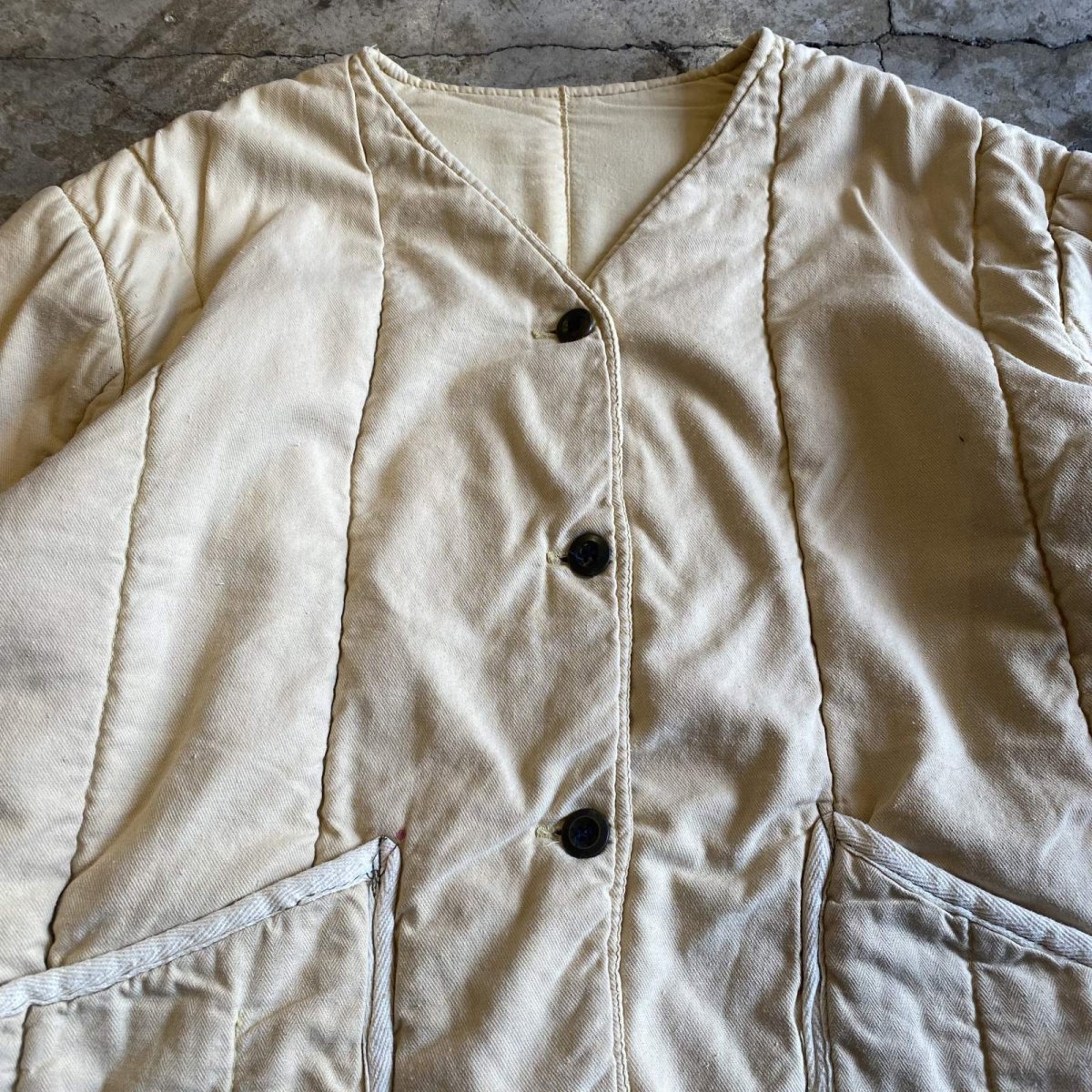 画像4: MILITARY COLOR LINER DESIGN JACKET / Ladies M (4)