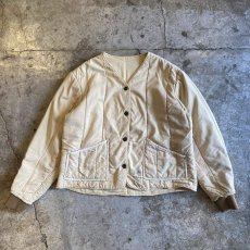 画像1: MILITARY COLOR LINER DESIGN JACKET / Ladies M (1)