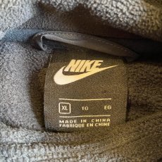 画像11: 【NIKE】FLEECE×NYLON DOCKING DESIGN L/S HOODIE / Ladies XL(L)  (11)