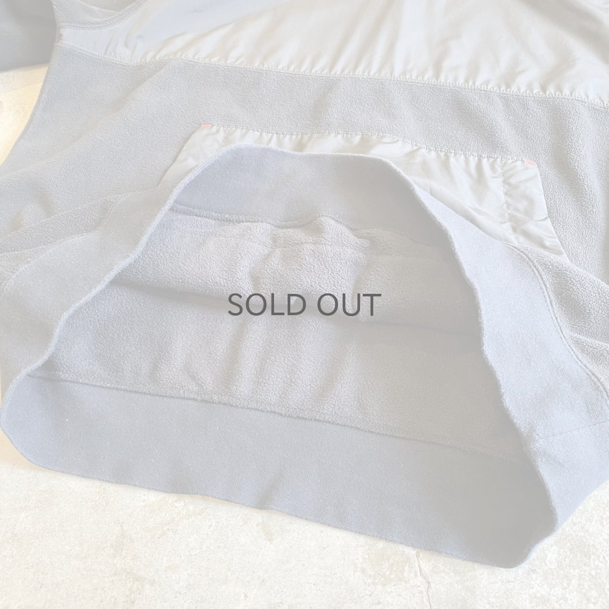 画像8: 【NIKE】FLEECE×NYLON DOCKING DESIGN L/S HOODIE / Ladies XL(L)  (8)