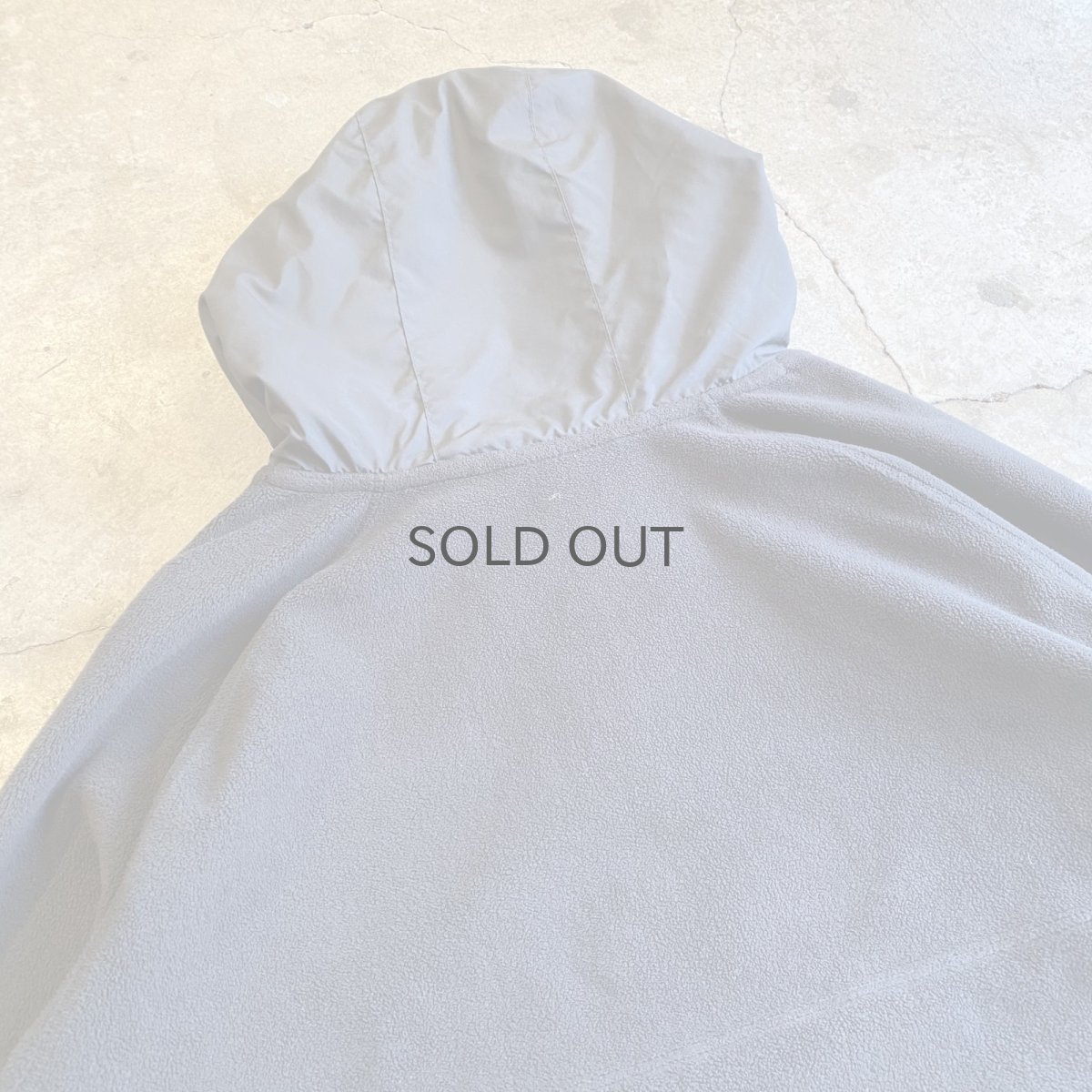 画像9: 【NIKE】FLEECE×NYLON DOCKING DESIGN L/S HOODIE / Ladies XL(L)  (9)