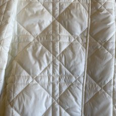 画像6: 【WONDERGROUND】DIAMOND STITCH DRAW CORD QUILTING PANTS / WHITE / OS (6)