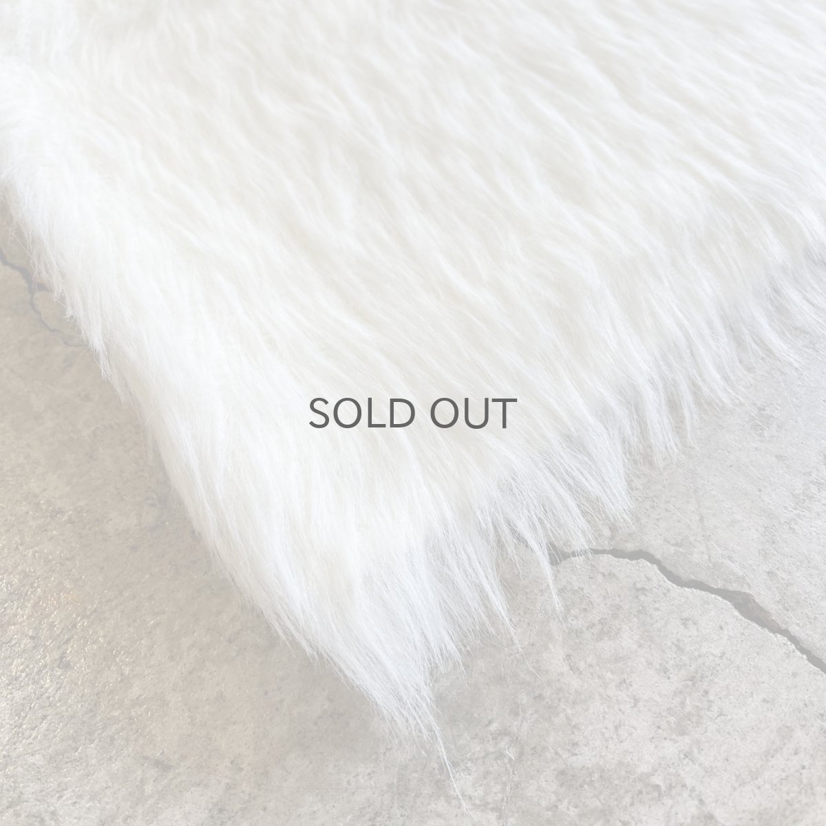 画像3: WHITE COLOR LONG SHAGGY V NECK DESIGN KNIT TOPS / Ladies M (3)