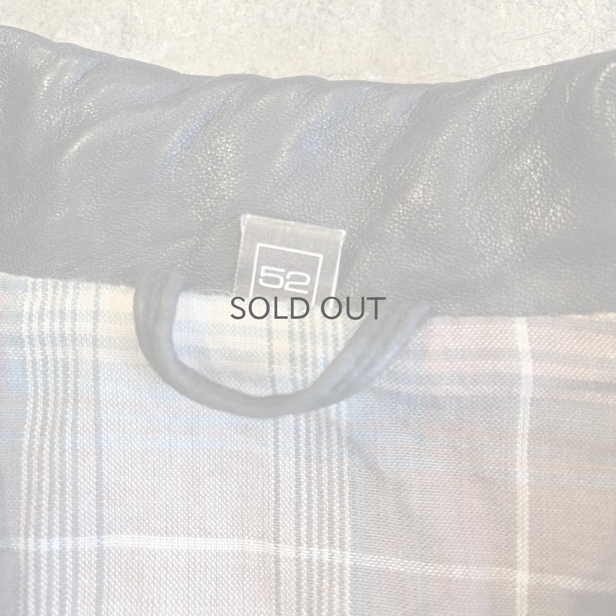 画像14: FRONT POCKET OVER DESIGN REAL LEATHER VEST / Ladies XL(52) (14)