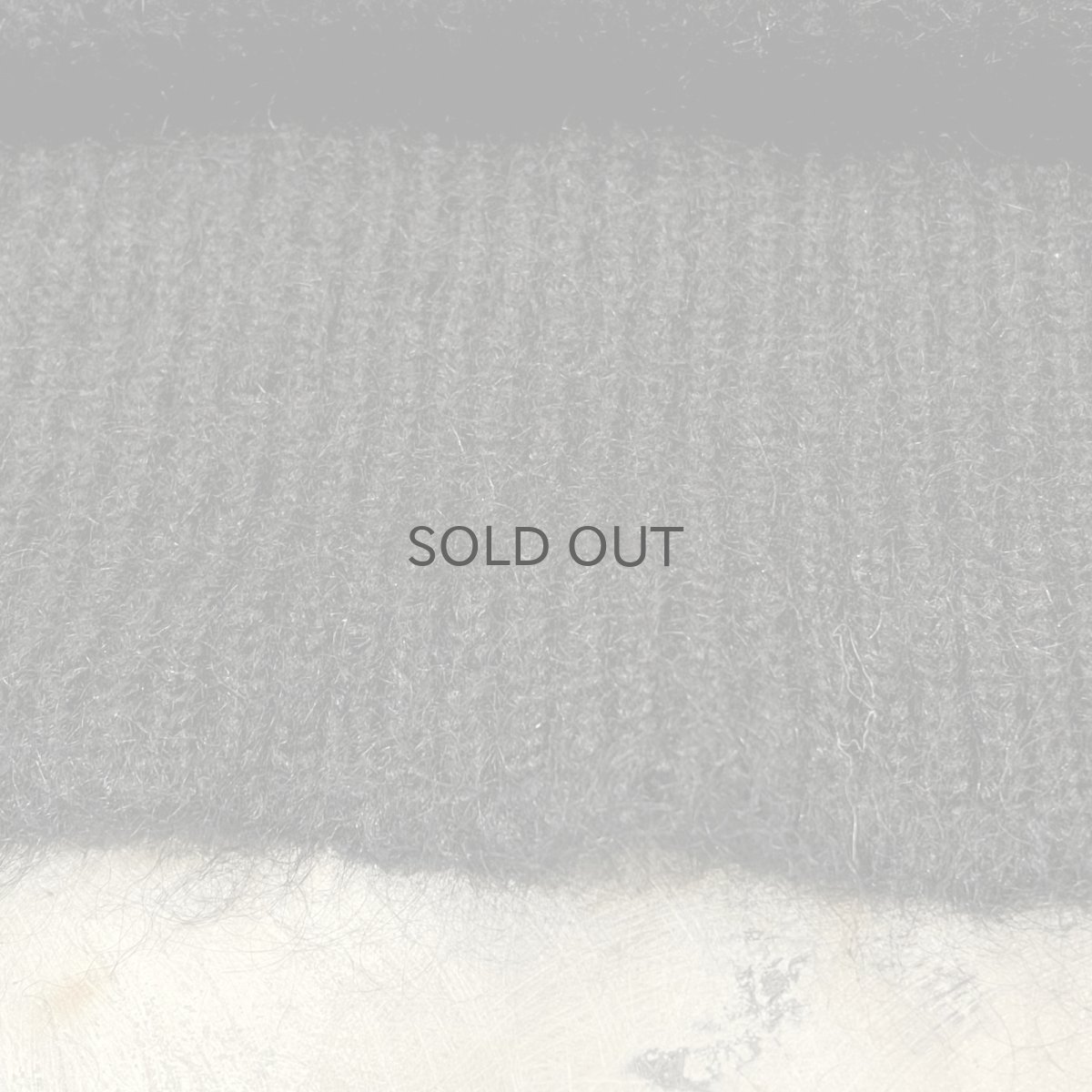 画像8: 【YVES SAINT LAURENT】BLACK MOHAIR MIX KNIT SWEATER / Mens L (8)