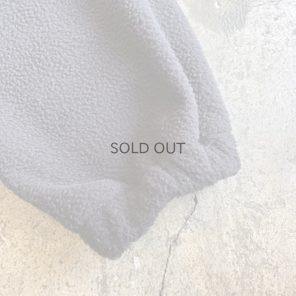 画像6: 【WONDERGROUND】NYLON ELBOW PATCH FLEECE SHORT ZIP ANORAK HOODIE / BLACK / OS (6)