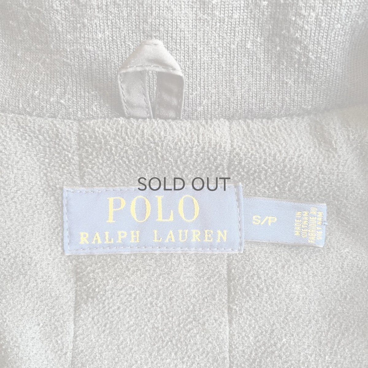 画像13: 【POLO RALPH LAUREN】LINER FLEECE 2 POCKET HI NECK DESIGN ZIP UP JACKET / Ladies M(S/P)  (13)