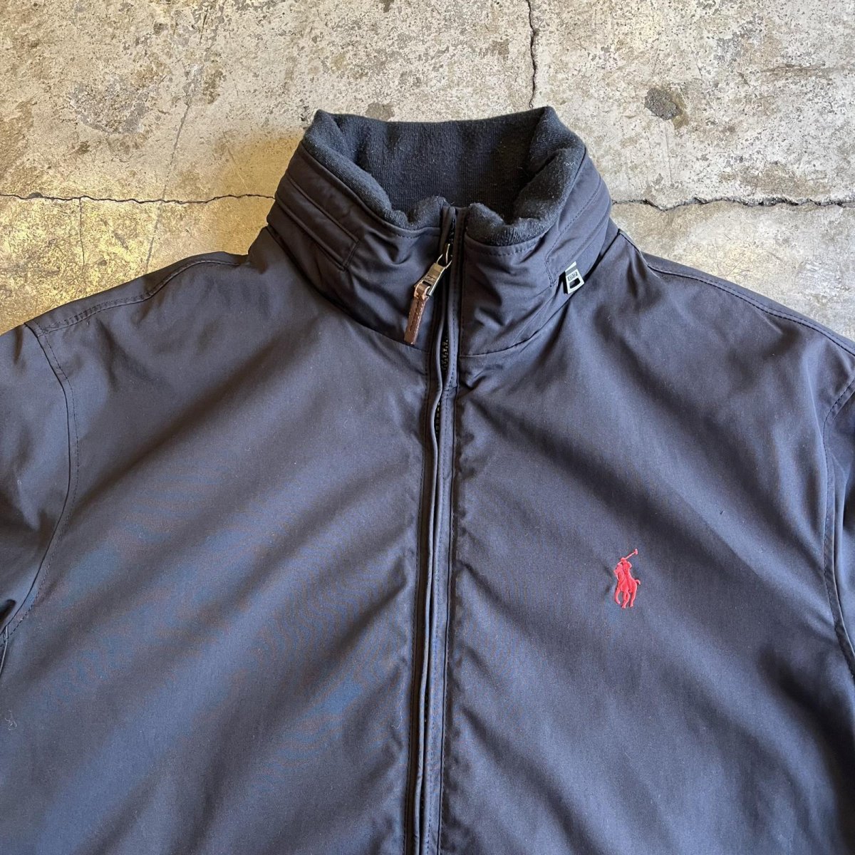 画像9: 【POLO RALPH LAUREN】LINER FLEECE 2 POCKET HI NECK DESIGN ZIP UP JACKET / Ladies M(S/P)  (9)