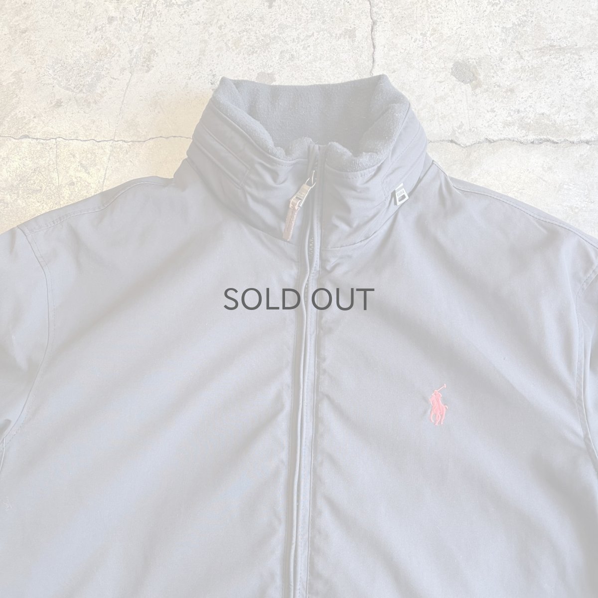 画像9: 【POLO RALPH LAUREN】LINER FLEECE 2 POCKET HI NECK DESIGN ZIP UP JACKET / Ladies M(S/P)  (9)