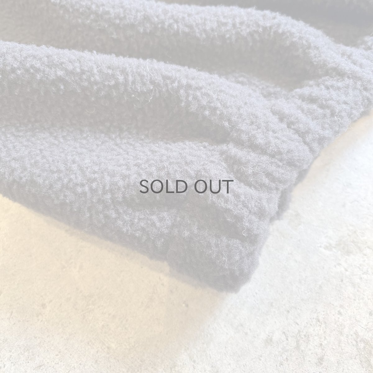 画像3: 【WONDERGROUND】NYLON ELBOW PATCH FLEECE SHORT ZIP ANORAK HOODIE / BLACK / OS (3)