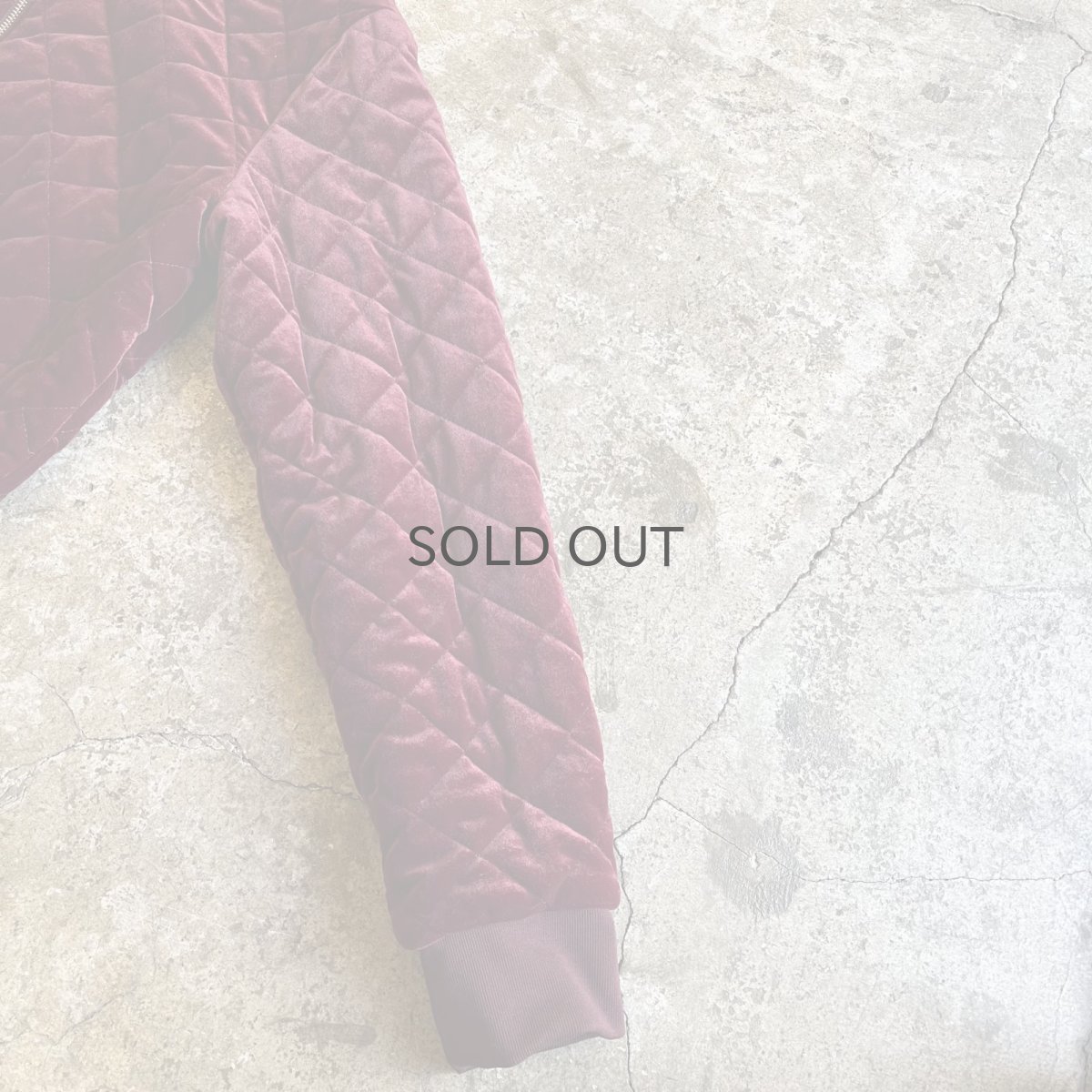 画像7: 【RALPH LAUREN】ALL OVER DIAMOND PATTERN COLOR VELVET ZIP UP JACKET / Ladies M  (7)