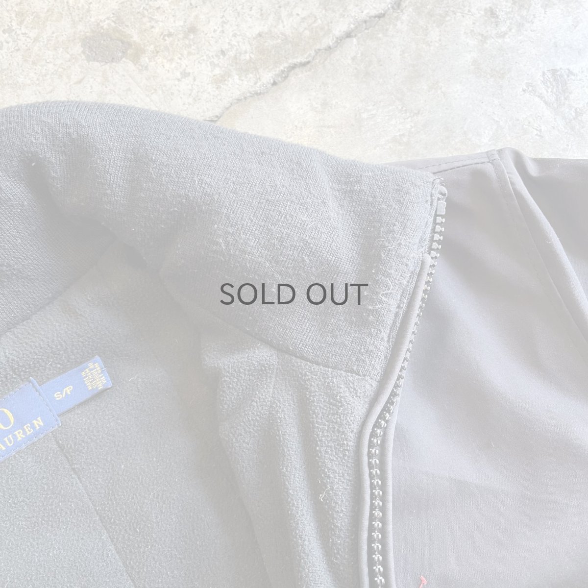 画像10: 【POLO RALPH LAUREN】LINER FLEECE 2 POCKET HI NECK DESIGN ZIP UP JACKET / Ladies M(S/P)  (10)