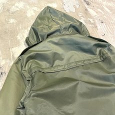 画像9: ZIP GIMMICK HOODIE BOA LINER NYLON JACKET / Mens S(L) (9)