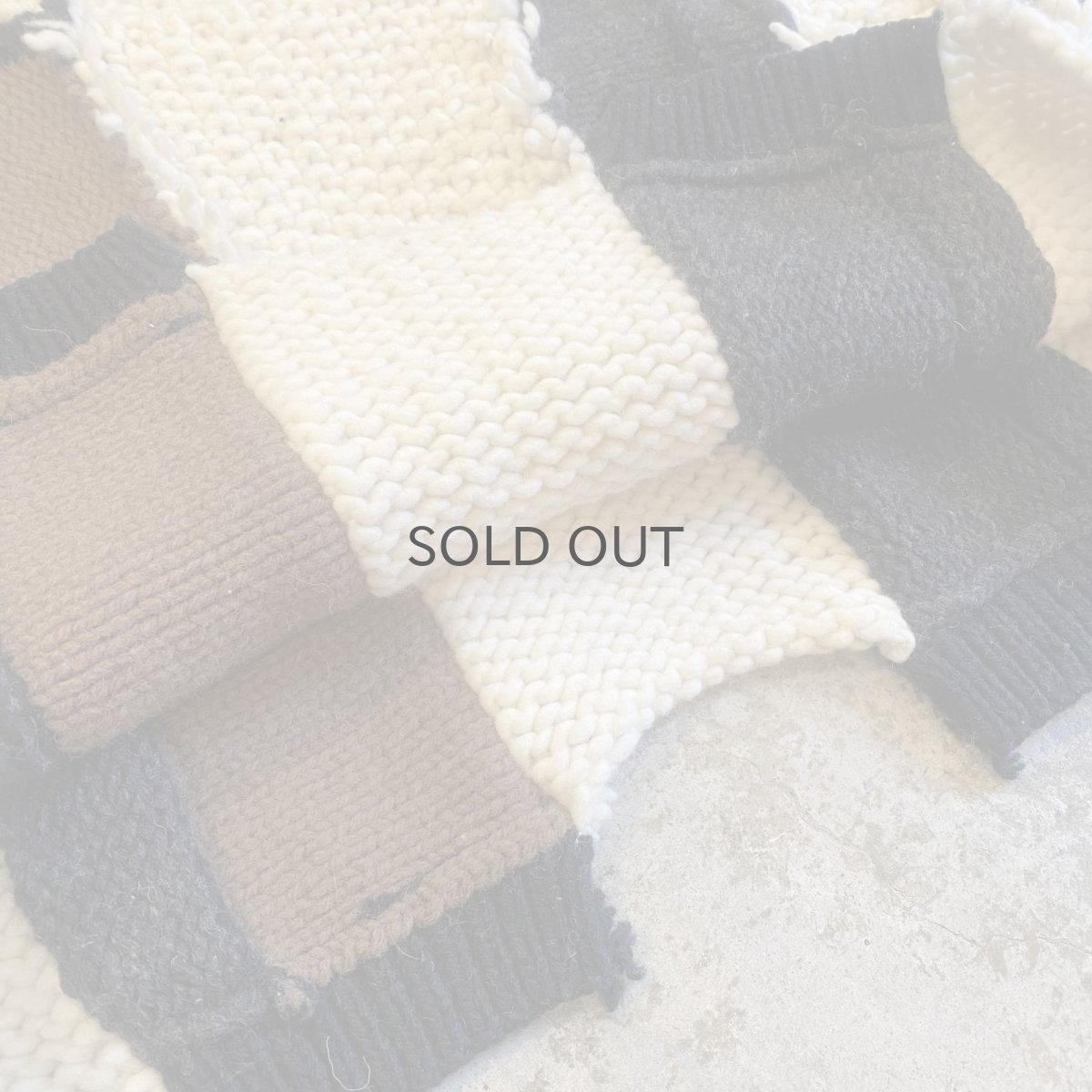 画像7: 【Wiz&Witch】"UNITED" PATCHWORK KNIT / OS (7)