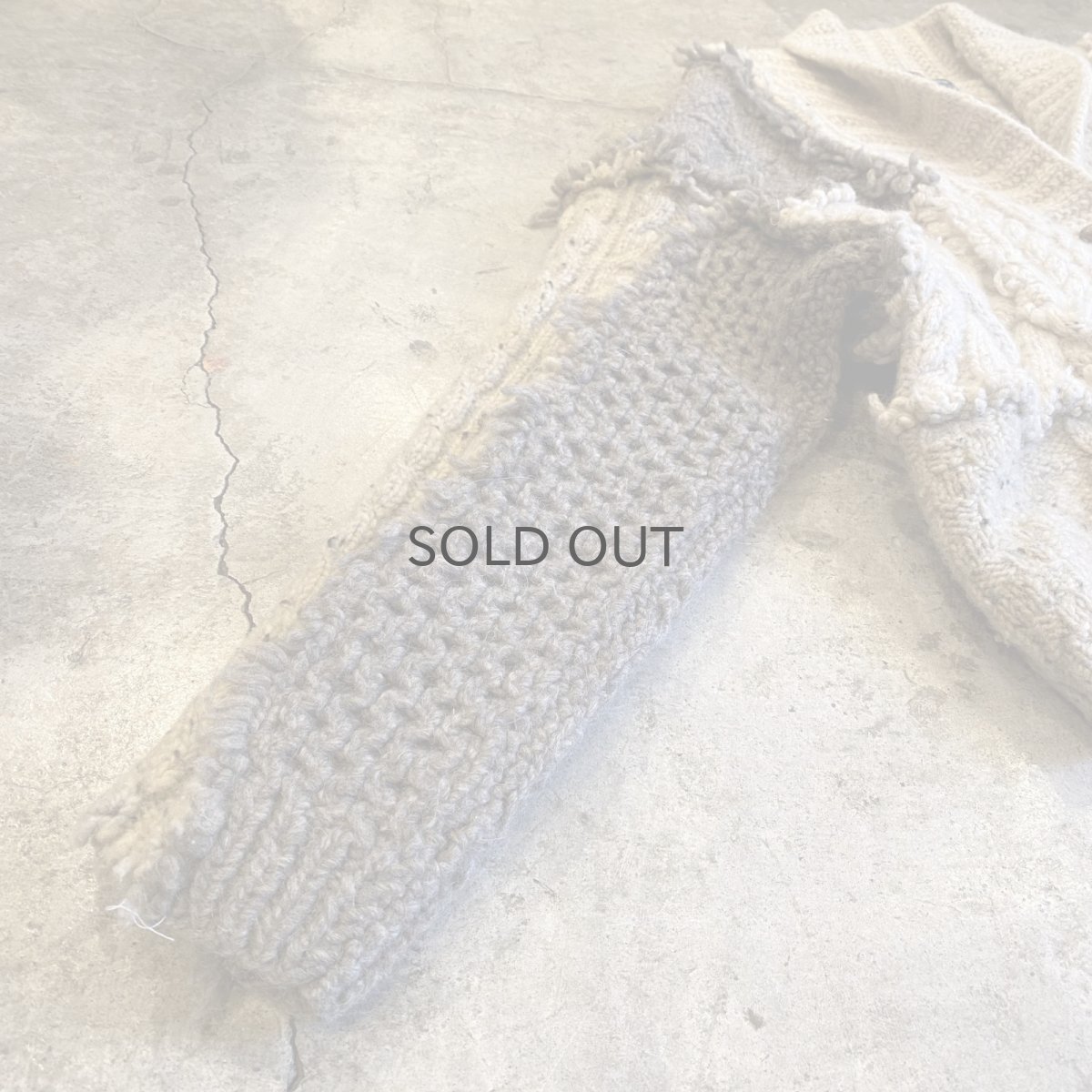 画像7: 【Wiz&Witch】"UNITED" PATCHWORK ALAN KNIT / OS  (7)