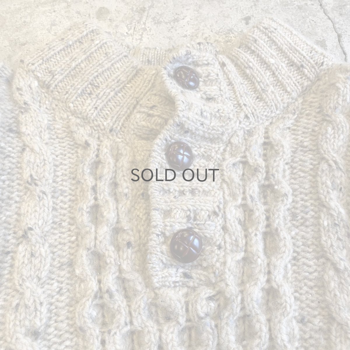 画像4: 【Wiz&Witch】"UNITED" PATCHWORK ALAN KNIT / OS  (4)