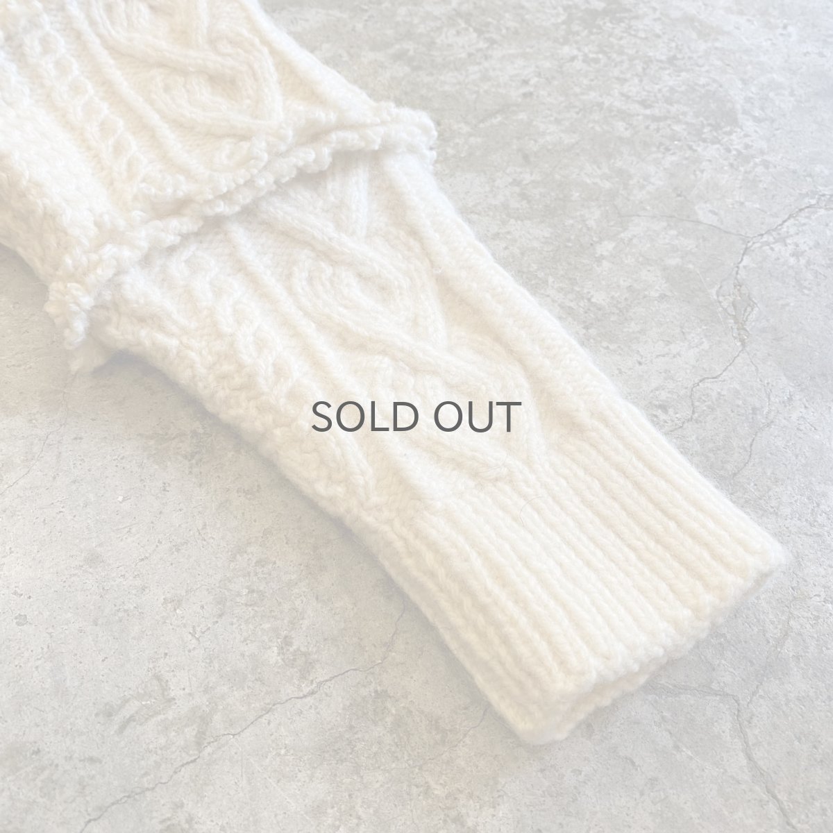 画像8: 【Wiz&Witch】"UNITED" PATCHWORK ALAN KNIT / OS  (8)