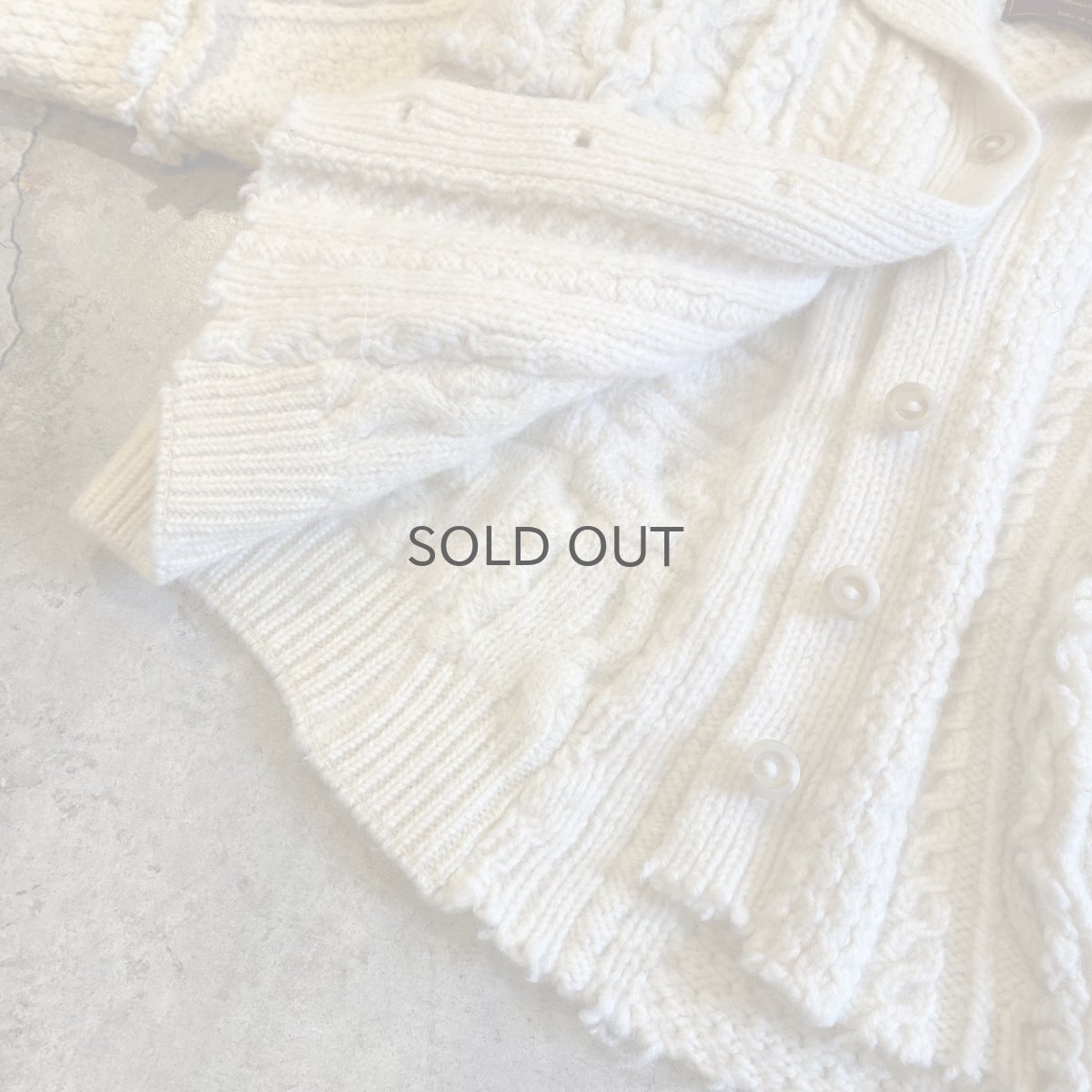 画像7: 【Wiz&Witch】"UNITED" PATCHWORK ALAN KNIT / OS  (7)