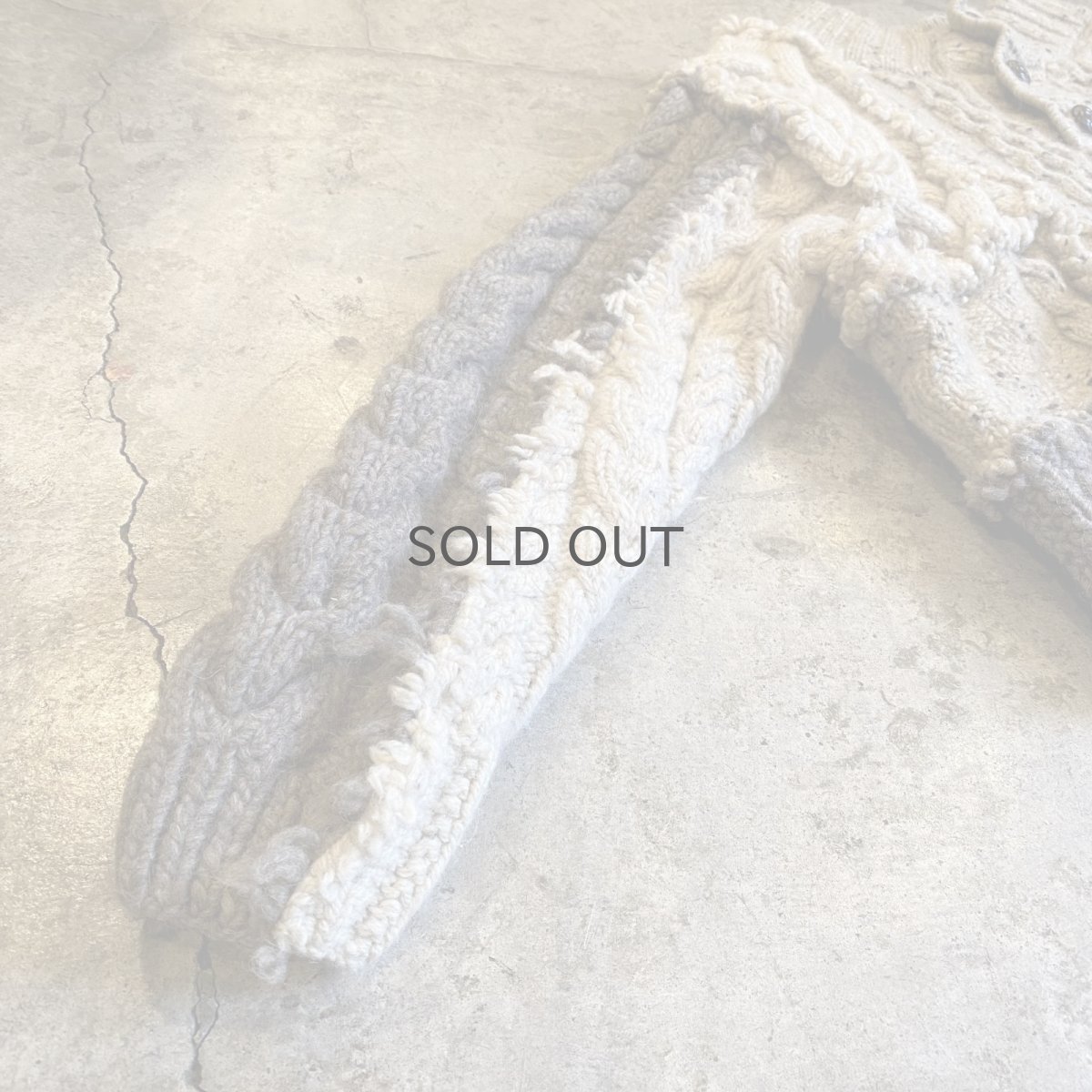 画像6: 【Wiz&Witch】"UNITED" PATCHWORK ALAN KNIT / OS  (6)