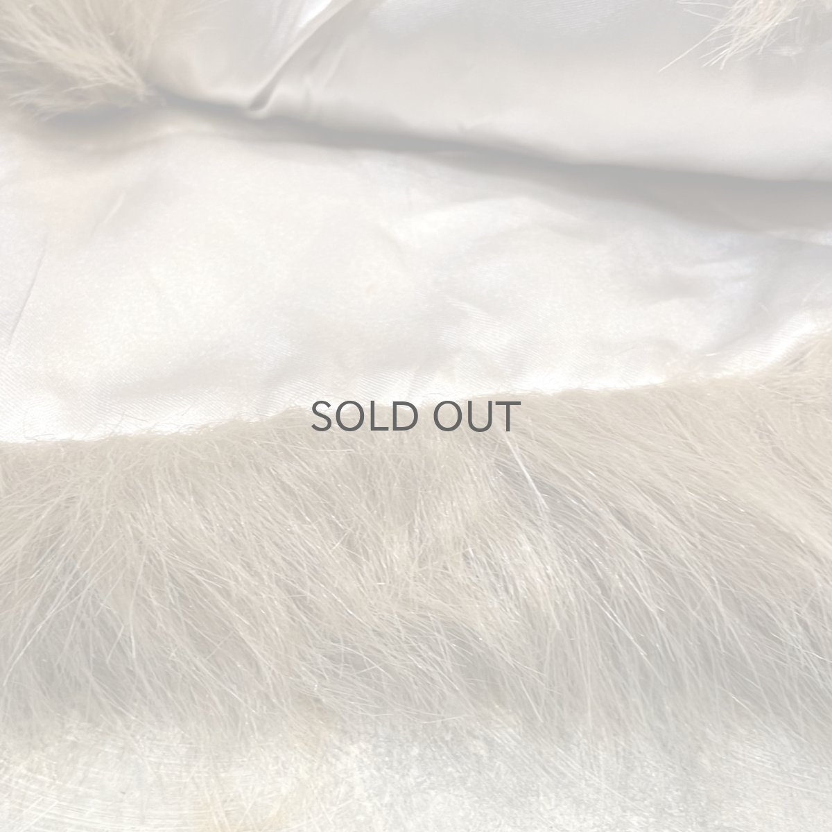 画像8: BROWN FAUX FUR OPEN FRONT VEST / Mens S (8)