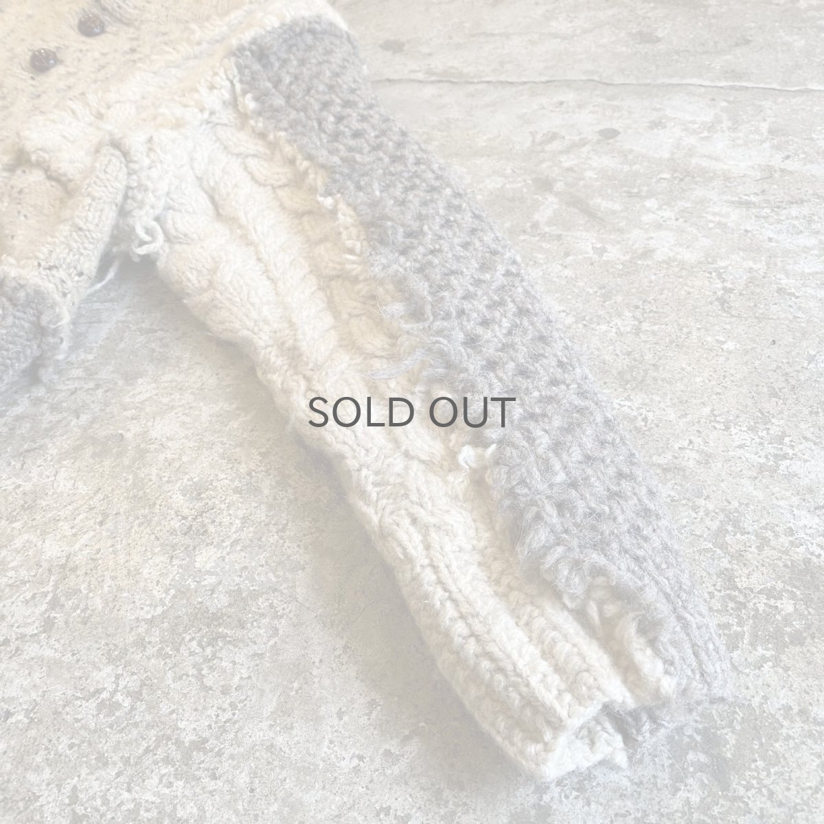 画像7: 【Wiz&Witch】"UNITED" PATCHWORK ALAN KNIT / OS  (7)