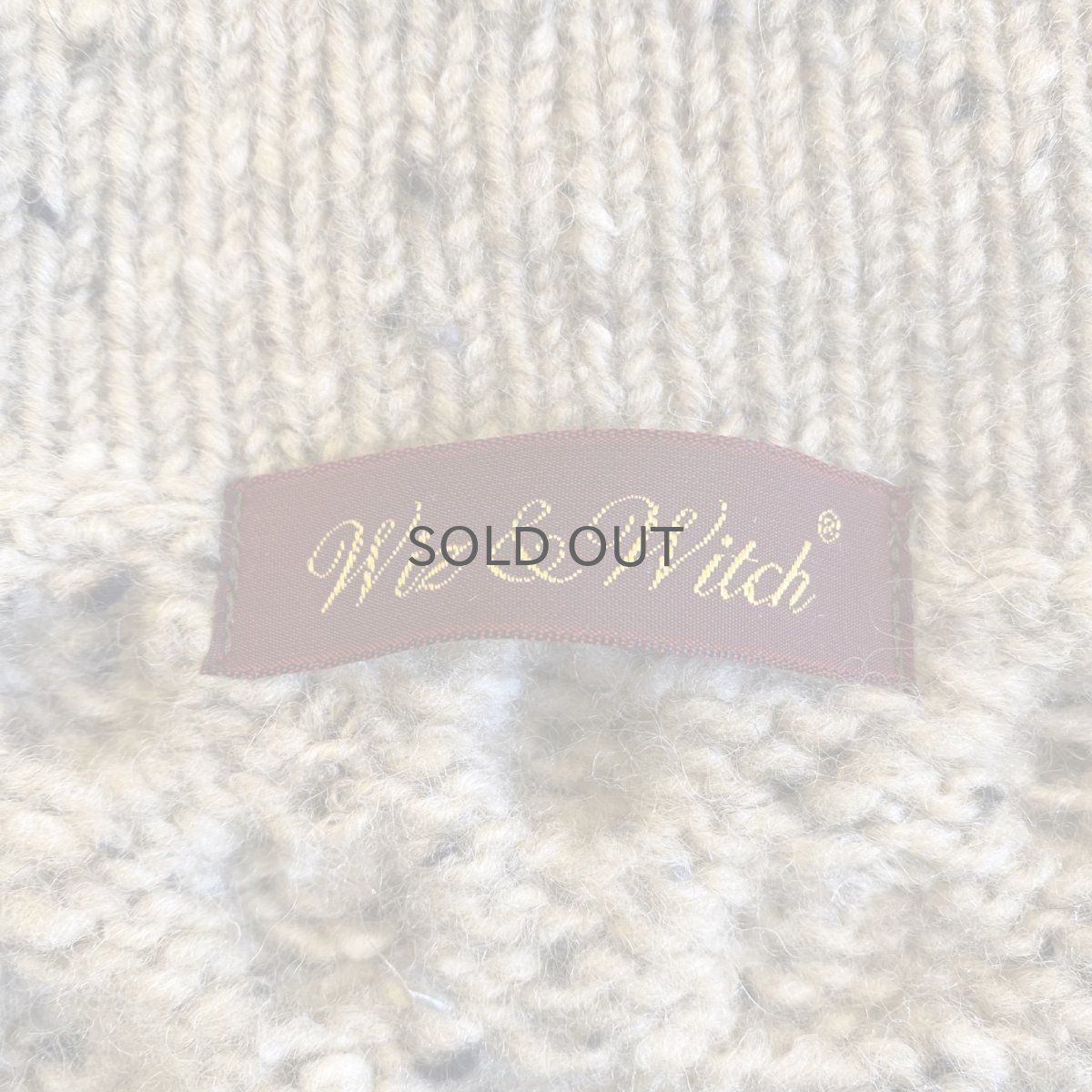 画像12: 【Wiz&Witch】"UNITED" PATCHWORK ALAN KNIT / OS  (12)