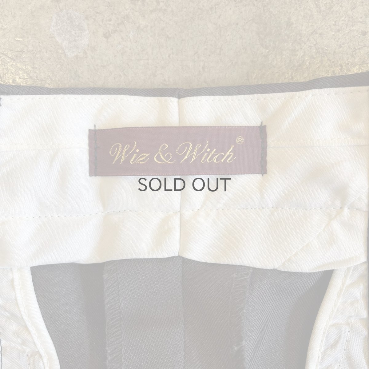 画像12: 【Wiz&Witch】"UNITED" TWO FACE MILITARY SLACKS PANTS / OS (12)