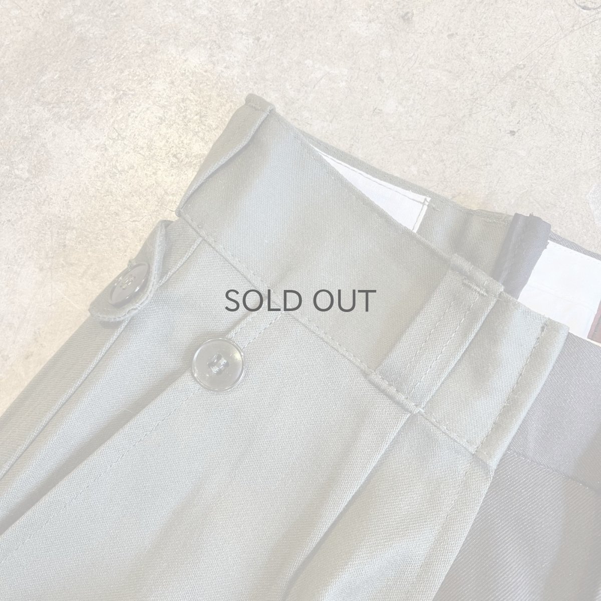 画像8: 【Wiz&Witch】"UNITED" TWO FACE MILITARY SLACKS PANTS / OS (8)