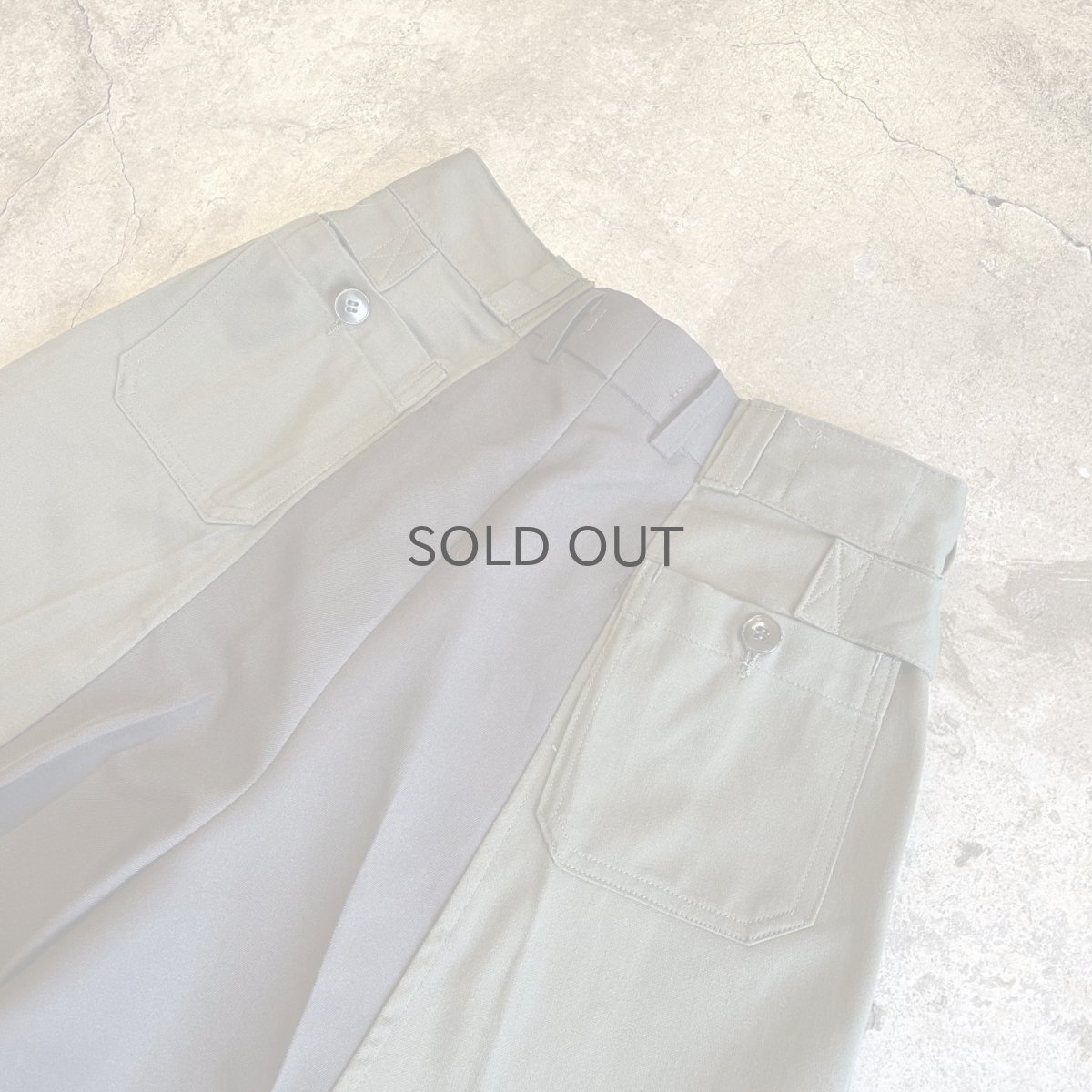 画像11: 【Wiz&Witch】"UNITED" TWO FACE MILITARY SLACKS PANTS / OS (11)