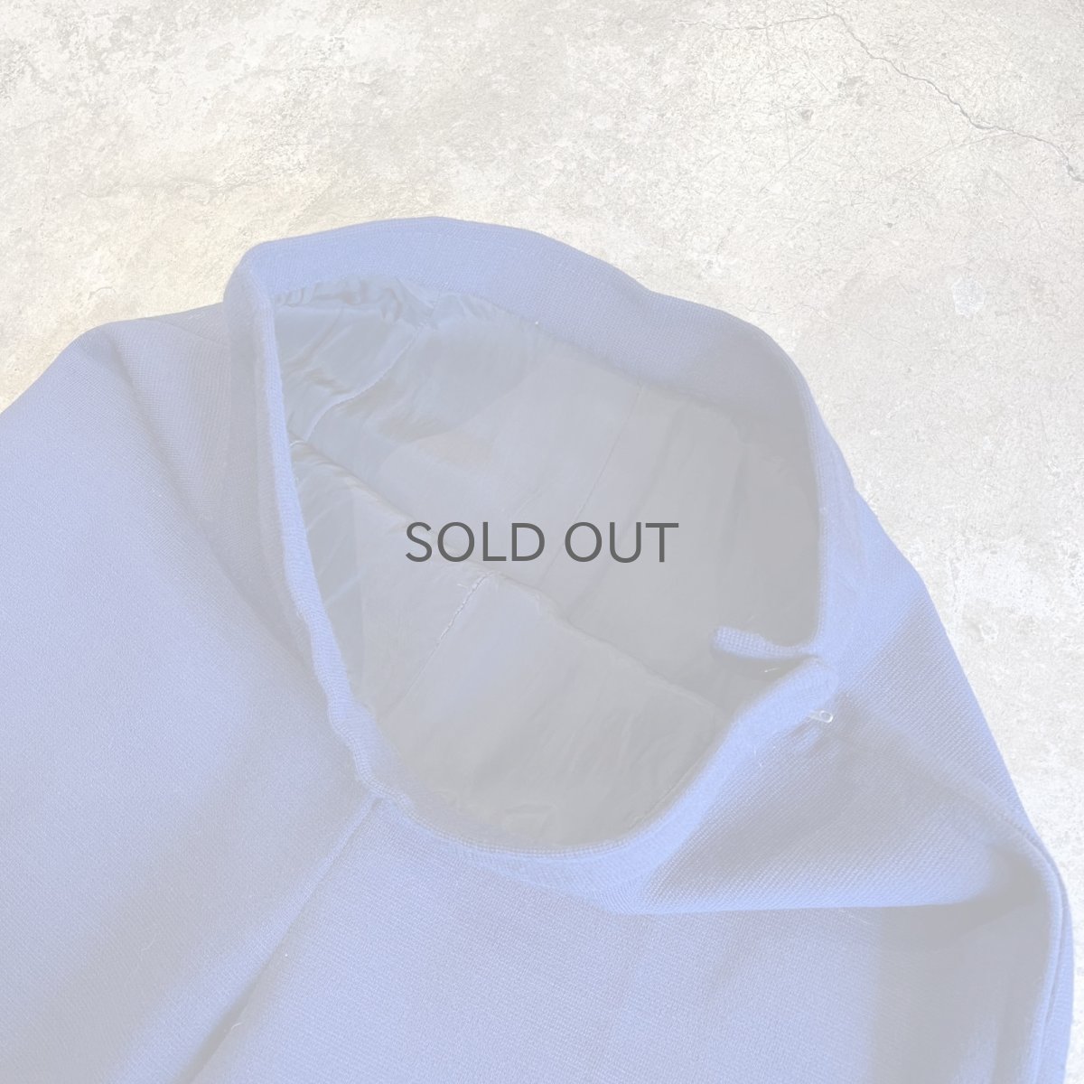 画像9: BLUE COLOR STRAIGHT DESIGN KNIT PANTS / W25 (9)