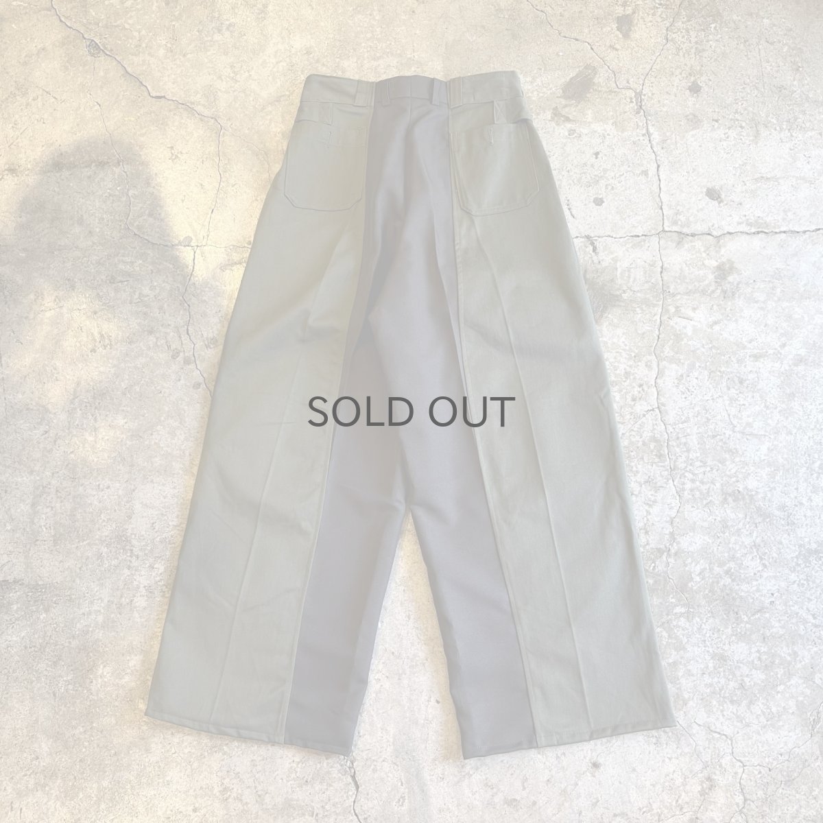 画像2: 【Wiz&Witch】"UNITED" TWO FACE MILITARY SLACKS PANTS / OS (2)