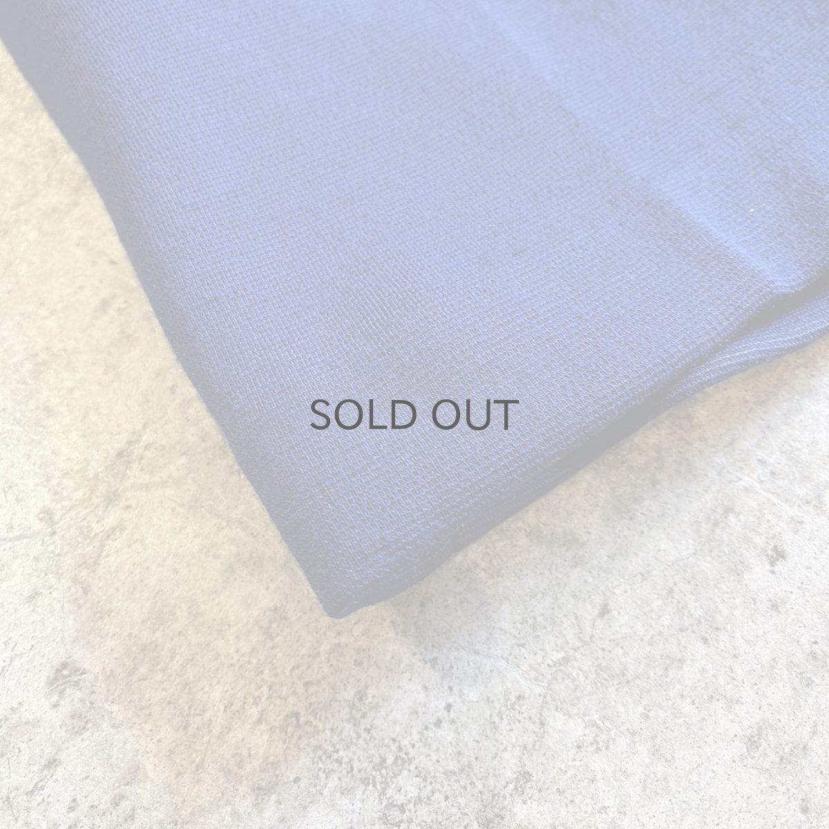 画像3: BLUE COLOR STRAIGHT DESIGN KNIT PANTS / W25 (3)