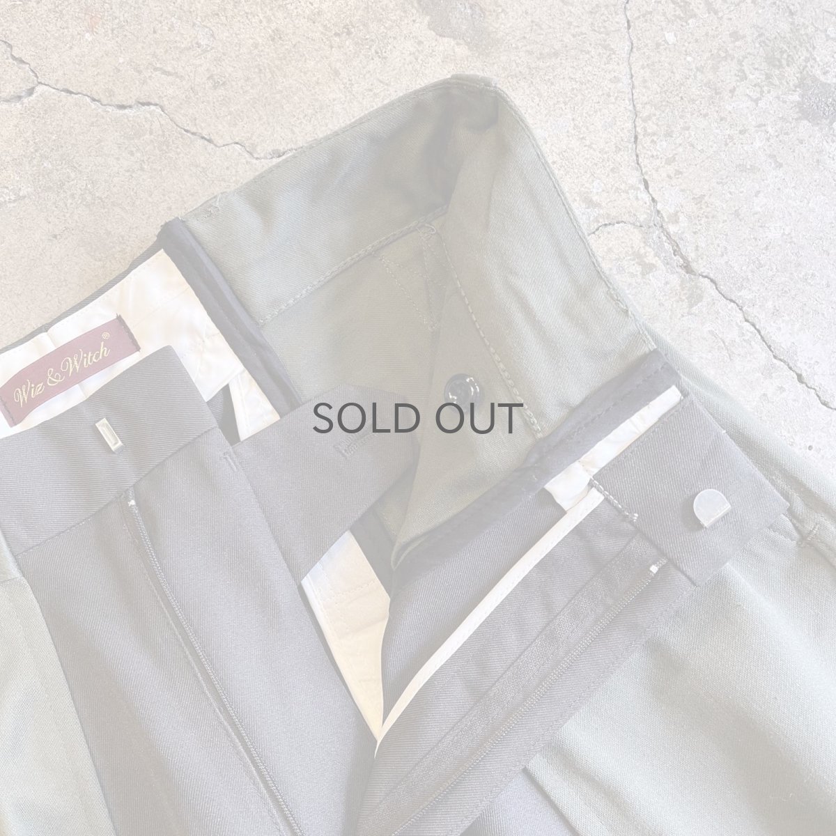 画像10: 【Wiz&Witch】"UNITED" TWO FACE MILITARY SLACKS PANTS / OS (10)