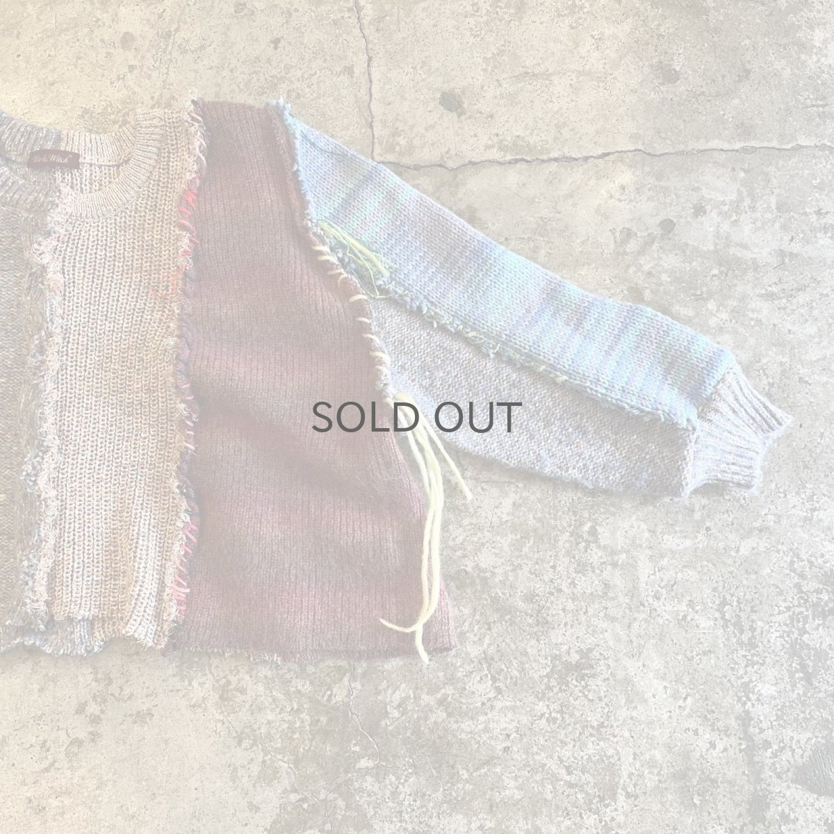 画像6: 【Wiz&Witch】"UNITED" DECORATIVE KNIT / OS (6)