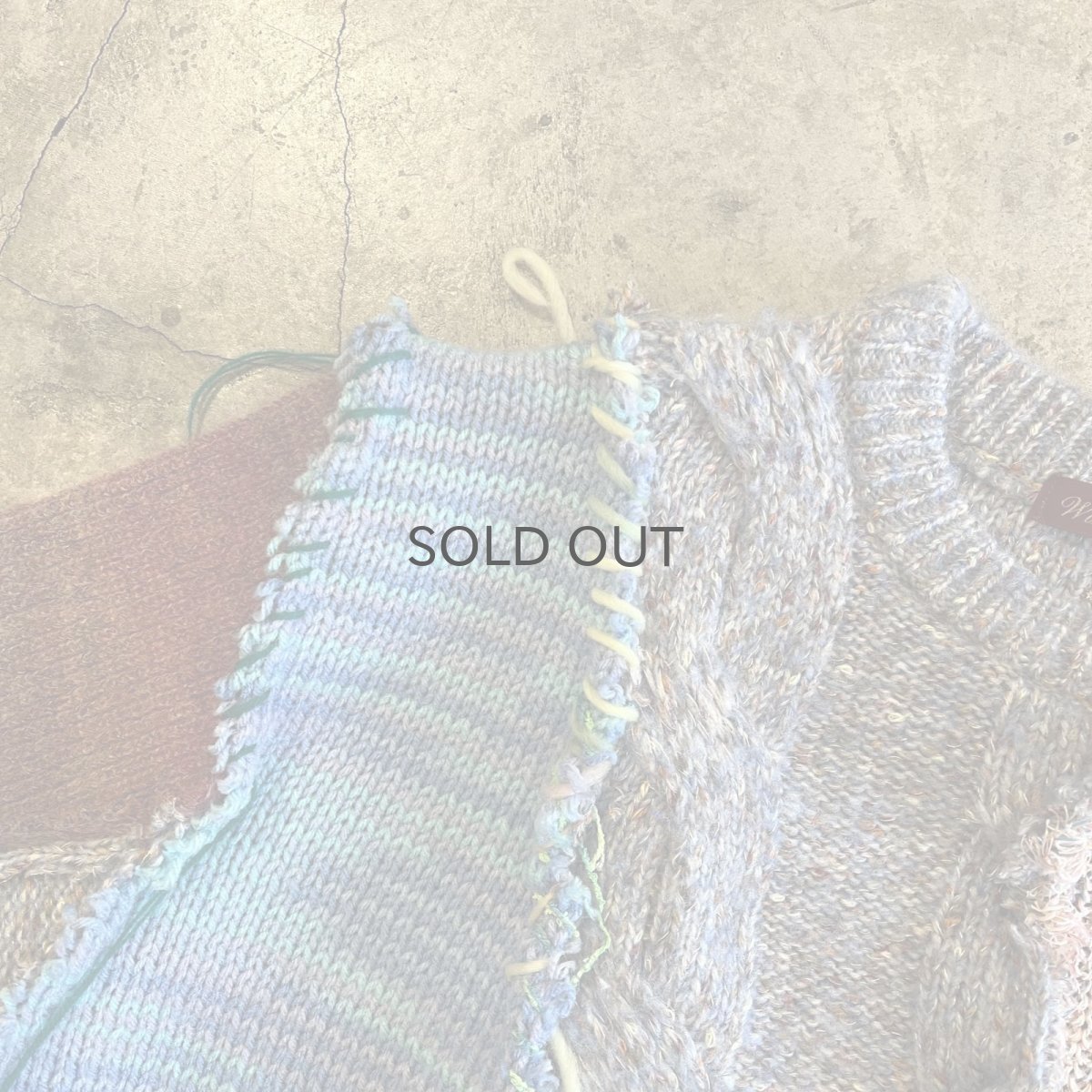 画像9: 【Wiz&Witch】"UNITED" DECORATIVE KNIT / OS (9)