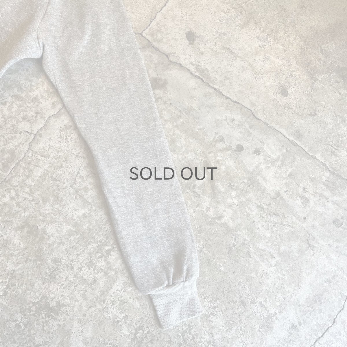 画像7: OLD FRONT FLOCKY LOGO DESIGN COLOR L/S SWEAT / Ladies L (7)