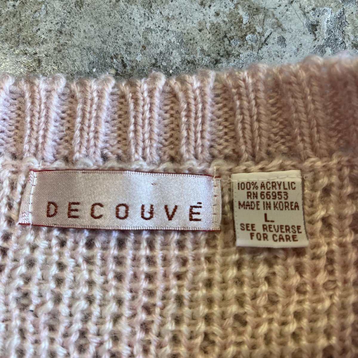 画像11: ALL OVER NORDIC PATTERN COLOR KNIT SWEATER / Ladies M(L) (11)