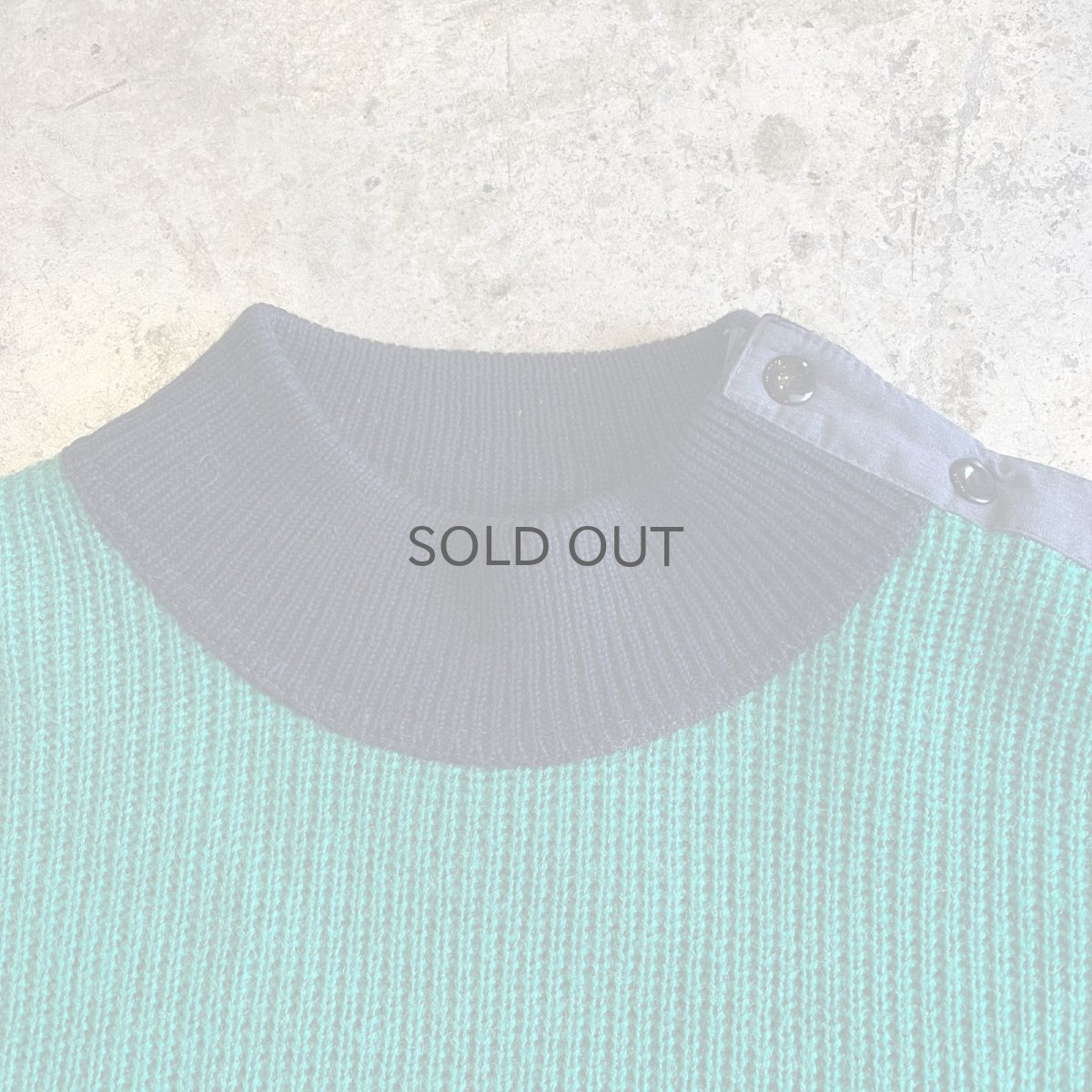 画像10: 【MARINA YACHTING】3 COLOR POINT SNAP BUTTON DESIGN MARINE SWEATER / Ladies L (10)