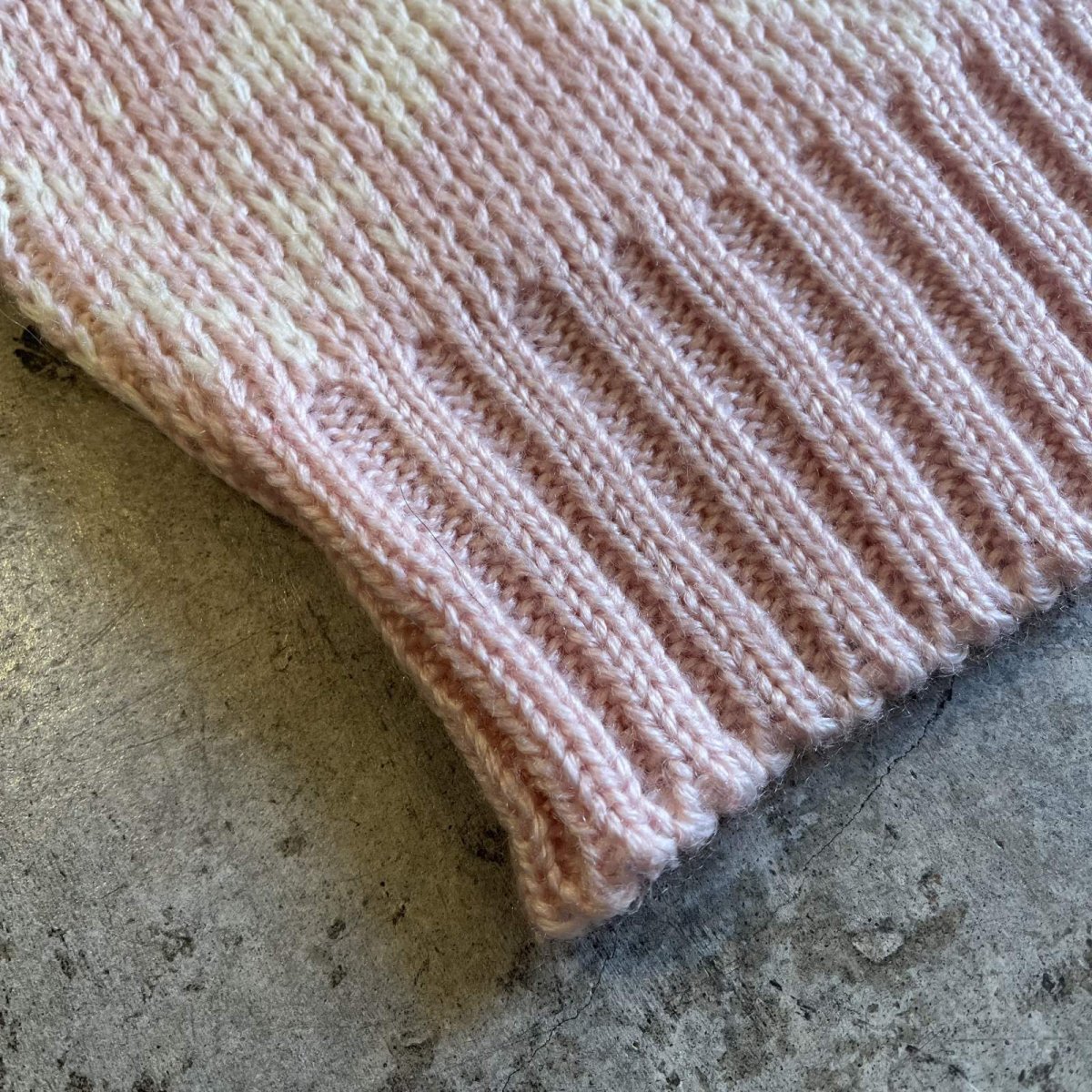 画像3: ALL OVER NORDIC PATTERN COLOR KNIT SWEATER / Ladies M(L) (3)