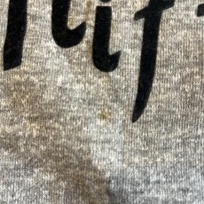 画像13: OLD FRONT FLOCKY LOGO DESIGN COLOR L/S SWEAT / Ladies L (13)