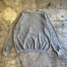 画像2: OLD FRONT FLOCKY LOGO DESIGN COLOR L/S SWEAT / Ladies L (2)
