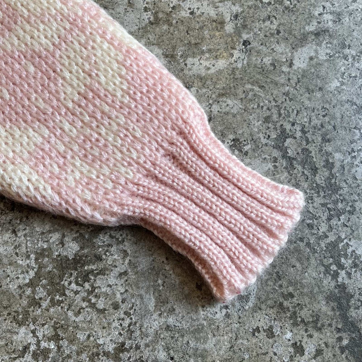 画像6: ALL OVER NORDIC PATTERN COLOR KNIT SWEATER / Ladies M(L) (6)